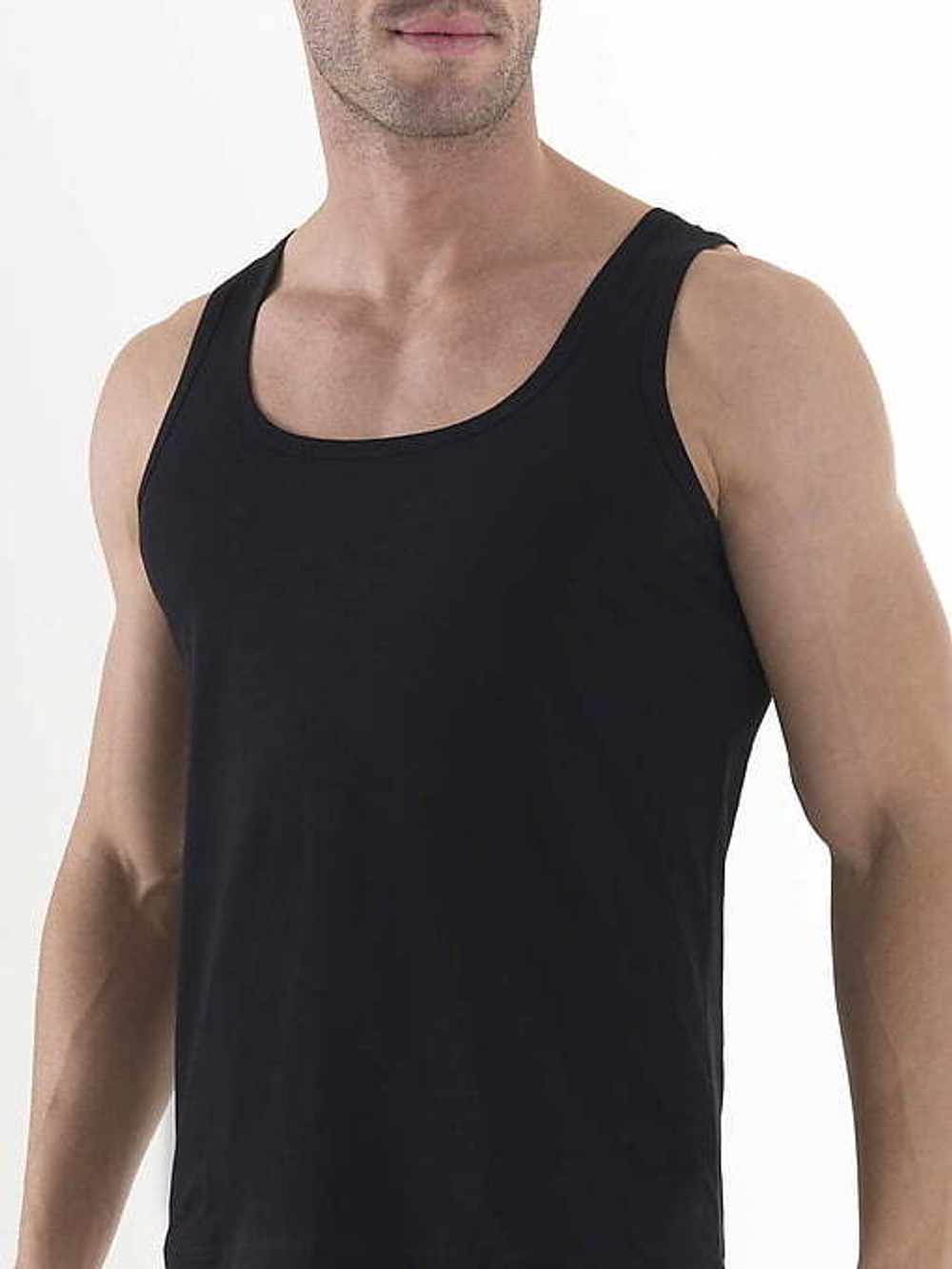 Майка мужская Aura Ultimate Stretch Cotton черный