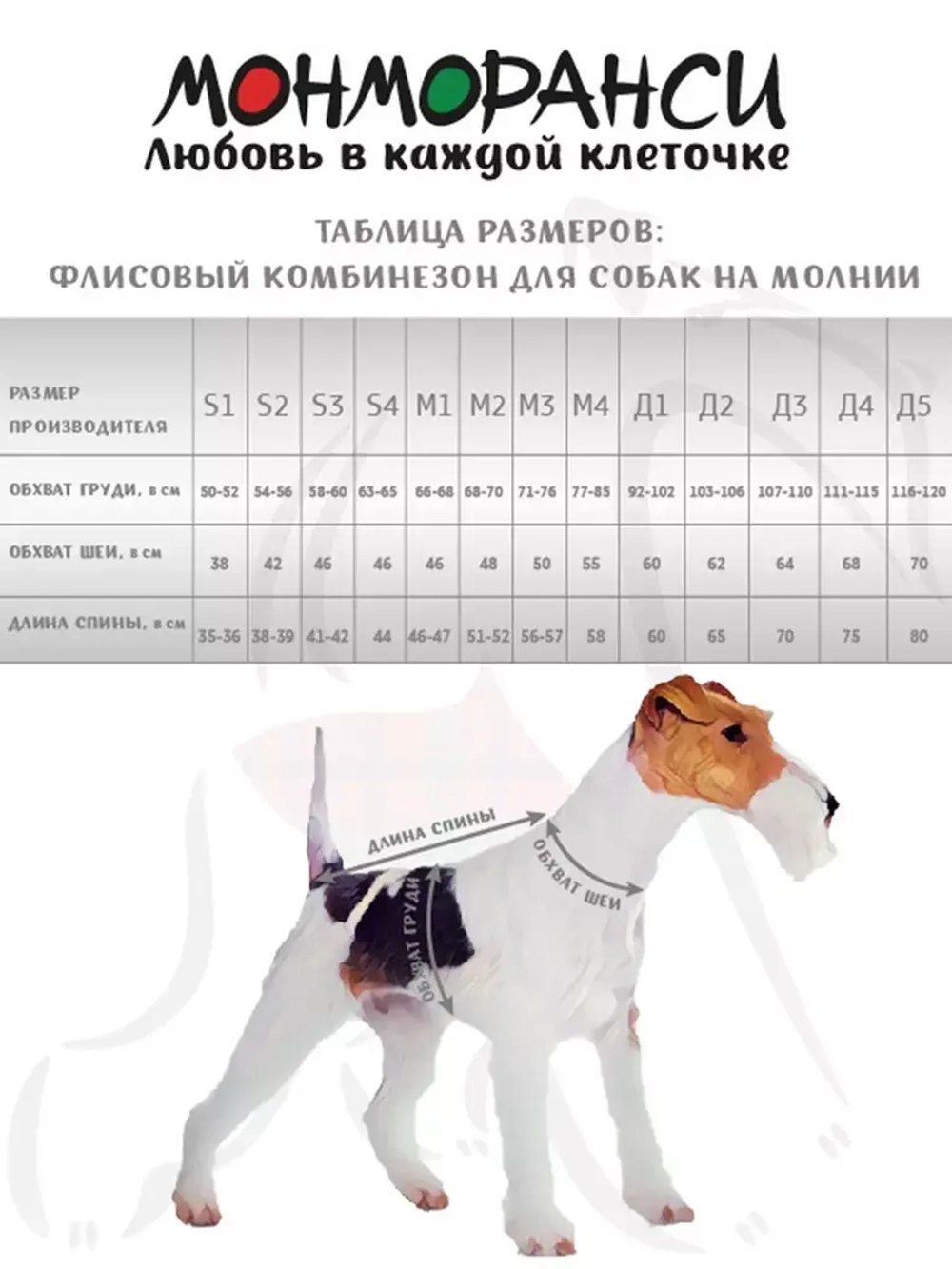 Комбинезон для собак флисовый