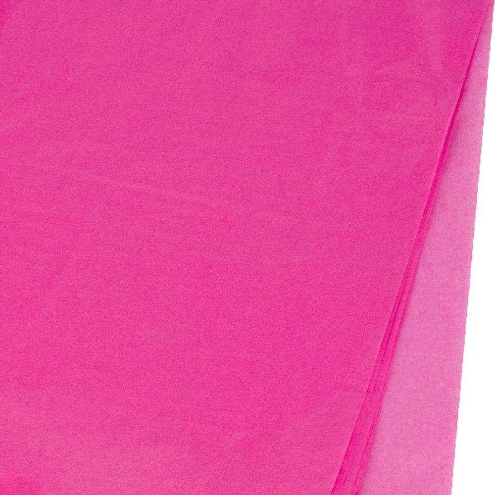 Тишью 50*66см (10л) ТЕМНО-РОЗОВЫЙ