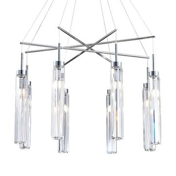 Подвесная люстра 8*G9 4524+4/S chrome хром DIVA Newport
