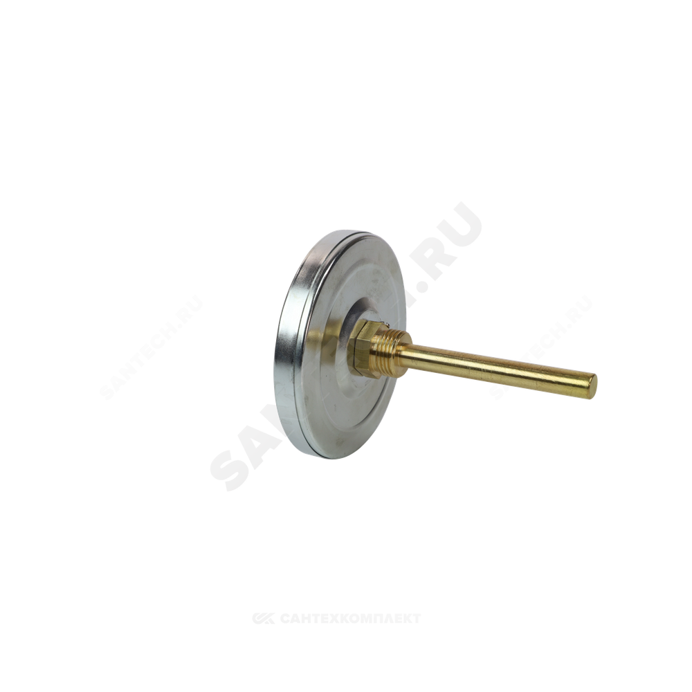 Термометр биметаллический осевой Дк100 160С L=50мм G1/2" ТБП-Т НПО ЮМАС