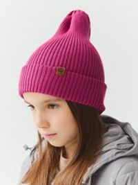 Шапка хлопковая однослойная "Брусника"