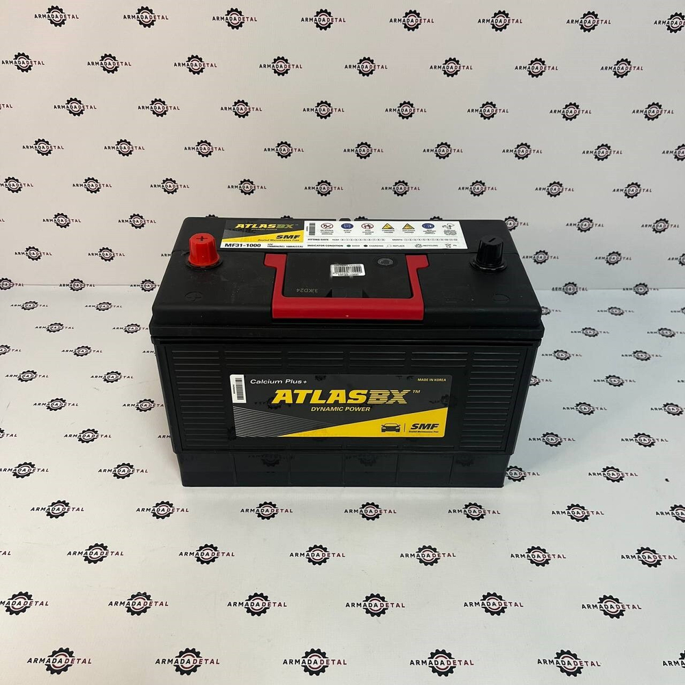 Аккумулятор экскаватора погрузчика 12V/110Ah/1000A | MF31-1000 | ATLAS