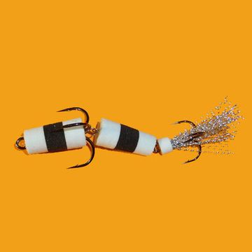 Приманка джиговая ФЛАЖОК 1 бел./чер./бел.