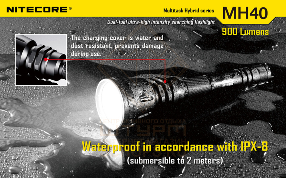 Фонарь Nitecore MH40