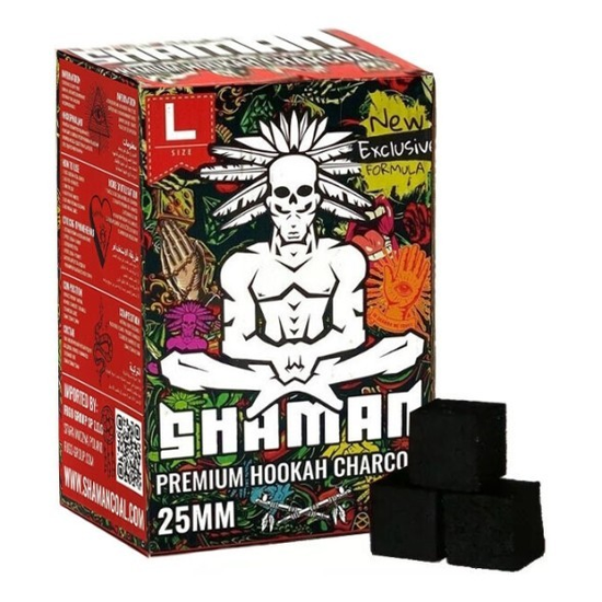 Уголь Shaman 25//20 уп. в кор.