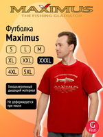 Футболка Maximus красная XL