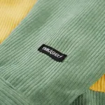 Рубашка YMKASHIX Velvet Button Зеленая