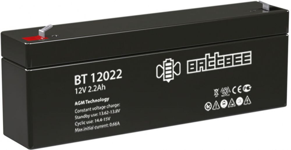 Аккумулятор Battbee BT 12012 (12V / 1.2Ah)