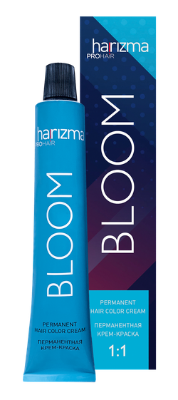 Перманентный краситель для волос Harizma Bloom 0/28, зеленый, 100 мл (h30028)