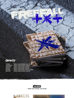 Альбом TXT - THE NAME CHAPTER: FREEFALL GRAVITY Version RANDOM Edition