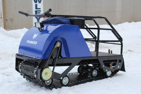 Мотобуксировщик POMOR L-500 К-15 Pro