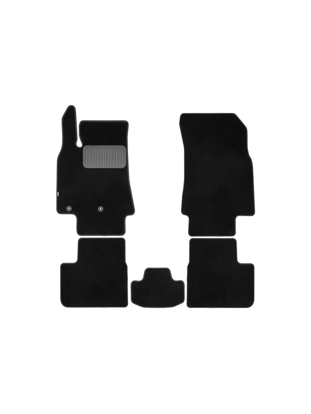 Коврики в салон для DONG FENG Shine 2022- седан, 5шт. (текстиль) KLEVER0509600722110KH