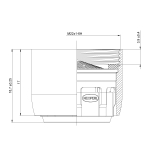 Аэратор Lemark NEOPERL CASCADE SLC, М22, с функцией самоочистки, NP12301ASLC-BL