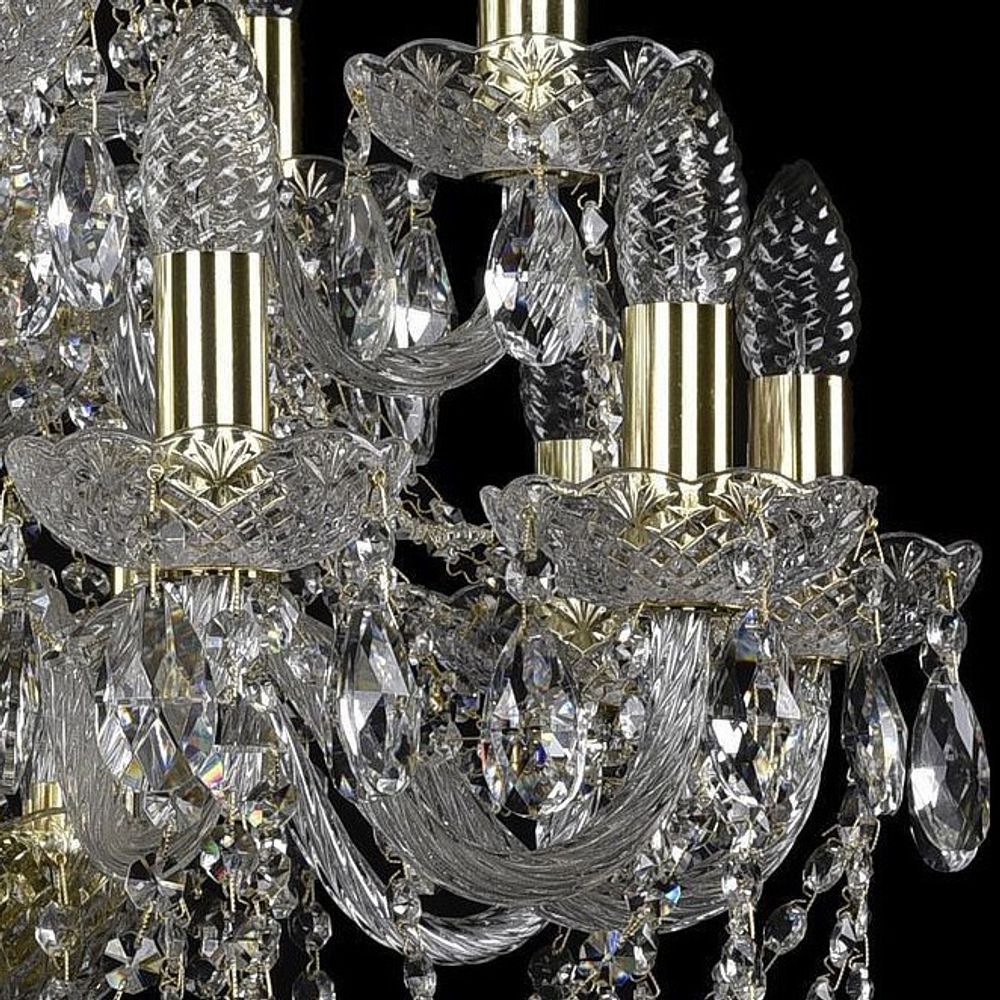 Подвесная люстра Bohemia Art Classic 11.12 11.12.10+5.195.2d.XL-85.Gd.Sp