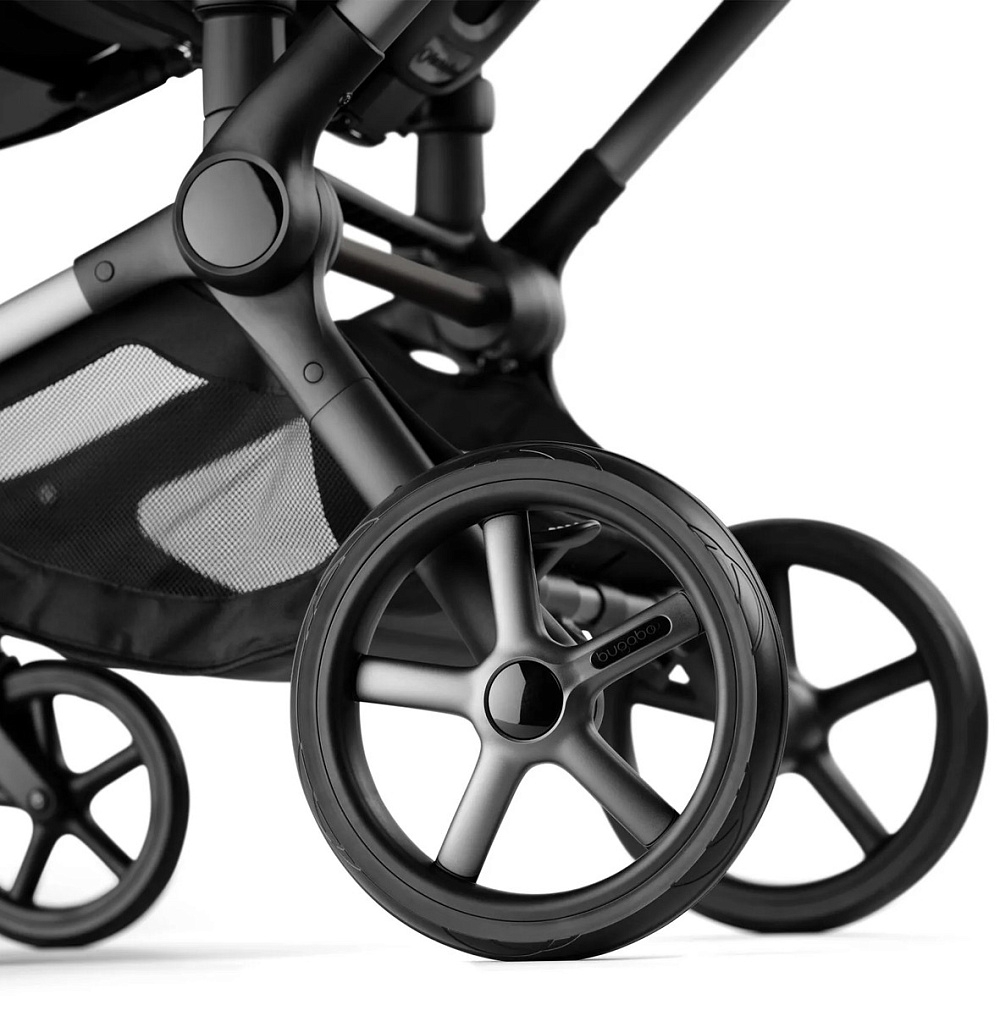 Коляска без капюшона Bugaboo Fox 5 Renew base 2 в 1 Graphite/Heritage Black