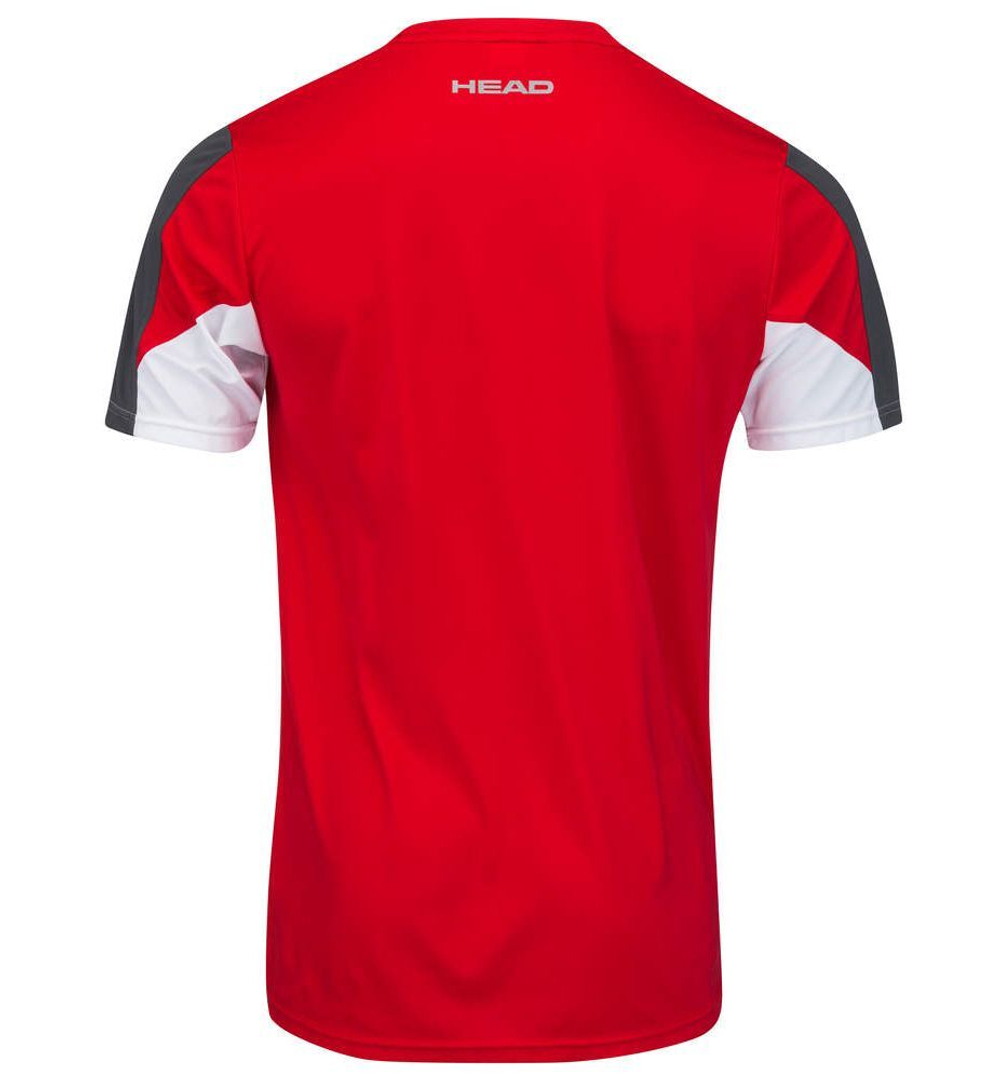 Мужская теннисная футболка Head Club 22 Tech T-Shirt M - red