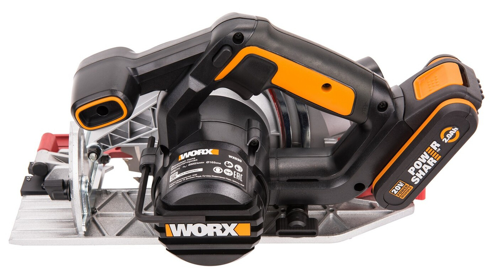 Дисковая пила аккумуляторная WORX WX530