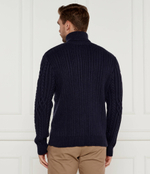 Гольф EVANDER GUESS - темно-синий(M4BR18 Z3HD1)