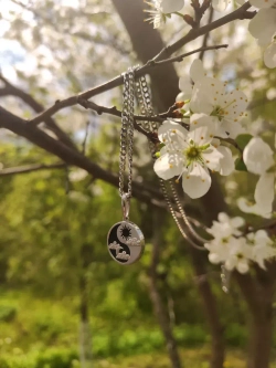 Серебряная подвеска Инь Ян
