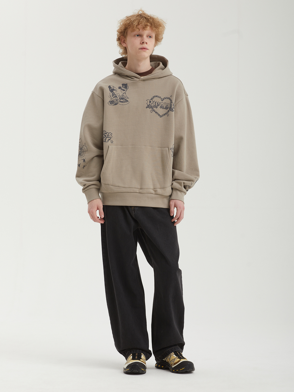 Мужская Толстовка Westside Distressed