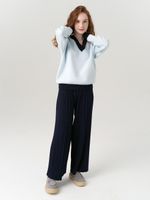 Джемпер для девочки AT954 небесно-голубой