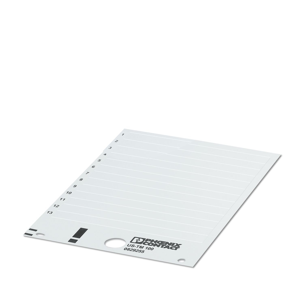 0829948 - US-TM 100 CUS - Маркировка для клеммных модулей