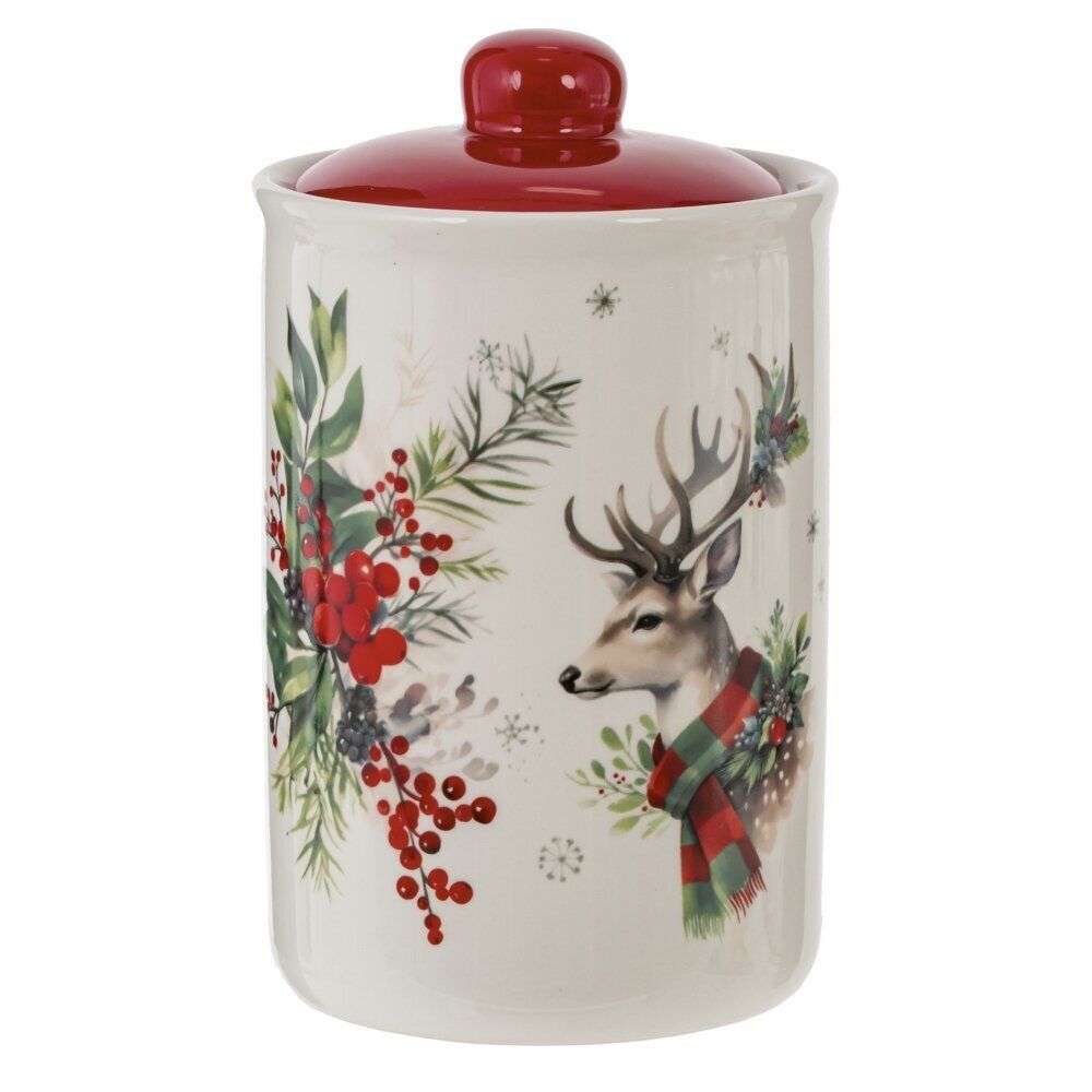 GAEM Ёмкость для сыпучих продуктов "Олень", 680 мл, L10 W10 H16,5 см