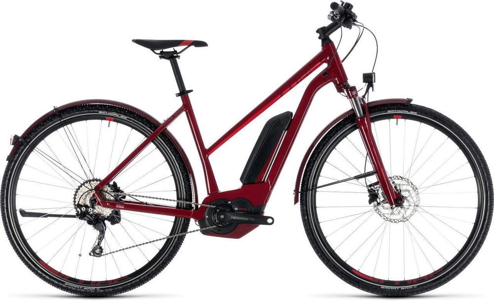 Электровелосипед Cube Cross Hybrid Pro Allroad 500 Lady (2018)