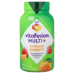 VitaFusion, Жевательные мармеладки для иммунитета Multi +, с мандарином и клубникой, 90 жевательных таблеток