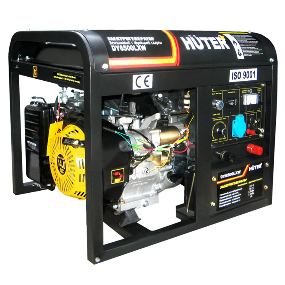 Электрогенератор сварочный бензиновый Huter DY6500LXW 64/1/18