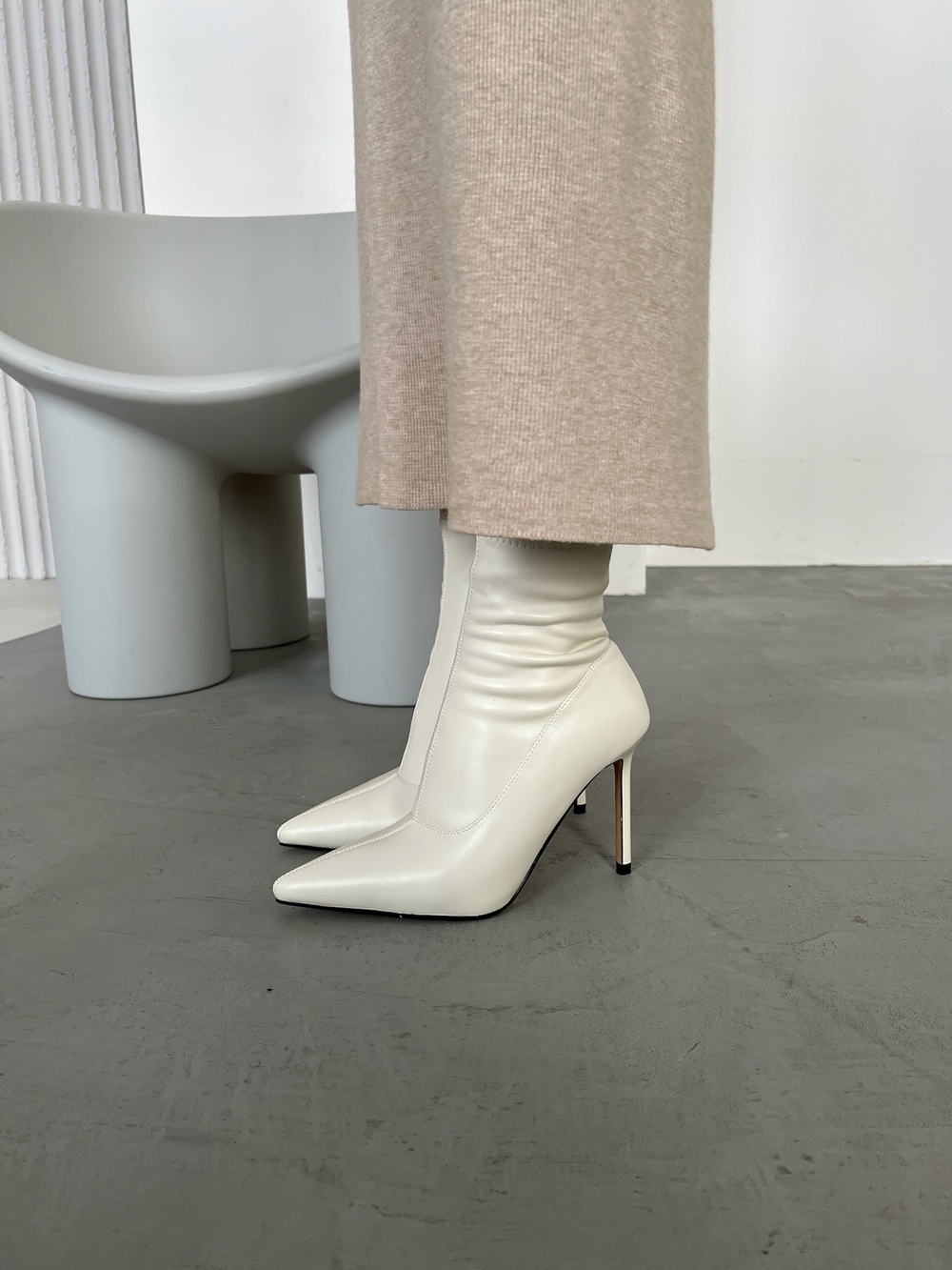 Ботильоны из эко кожи