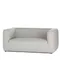 Двухместный диван Blomma 160 см, серый