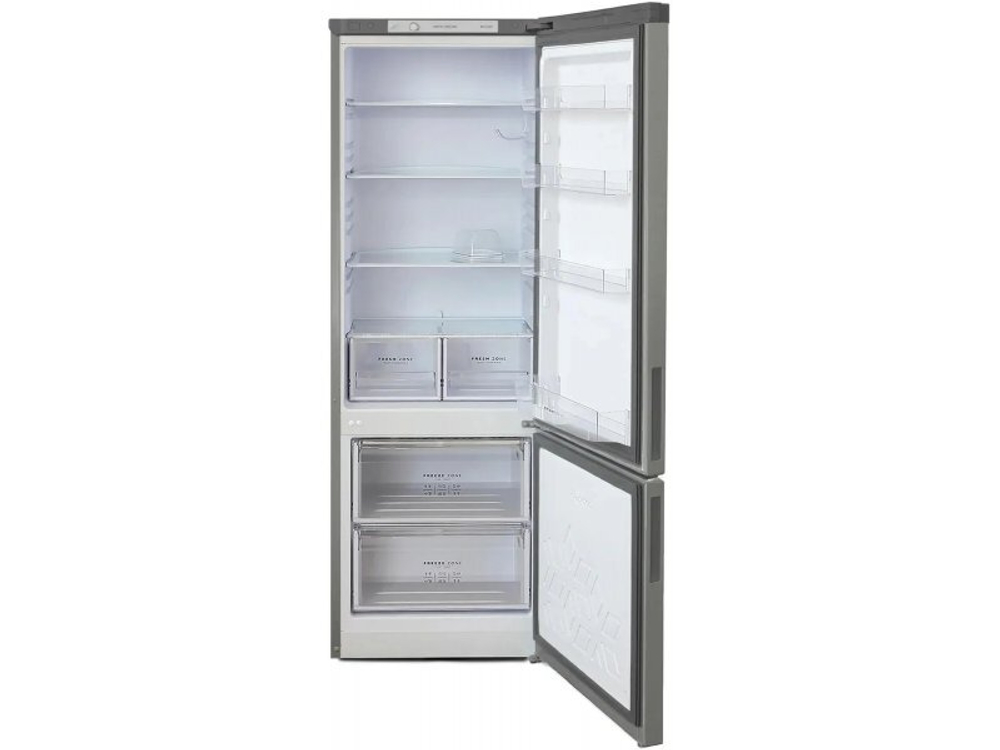 Холодильник Бирюса Б-M6032 серый металлик