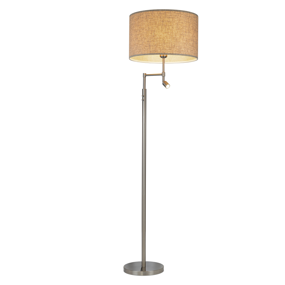 Citilux DUPLET CL801021 Торшер с бежевым абажуром