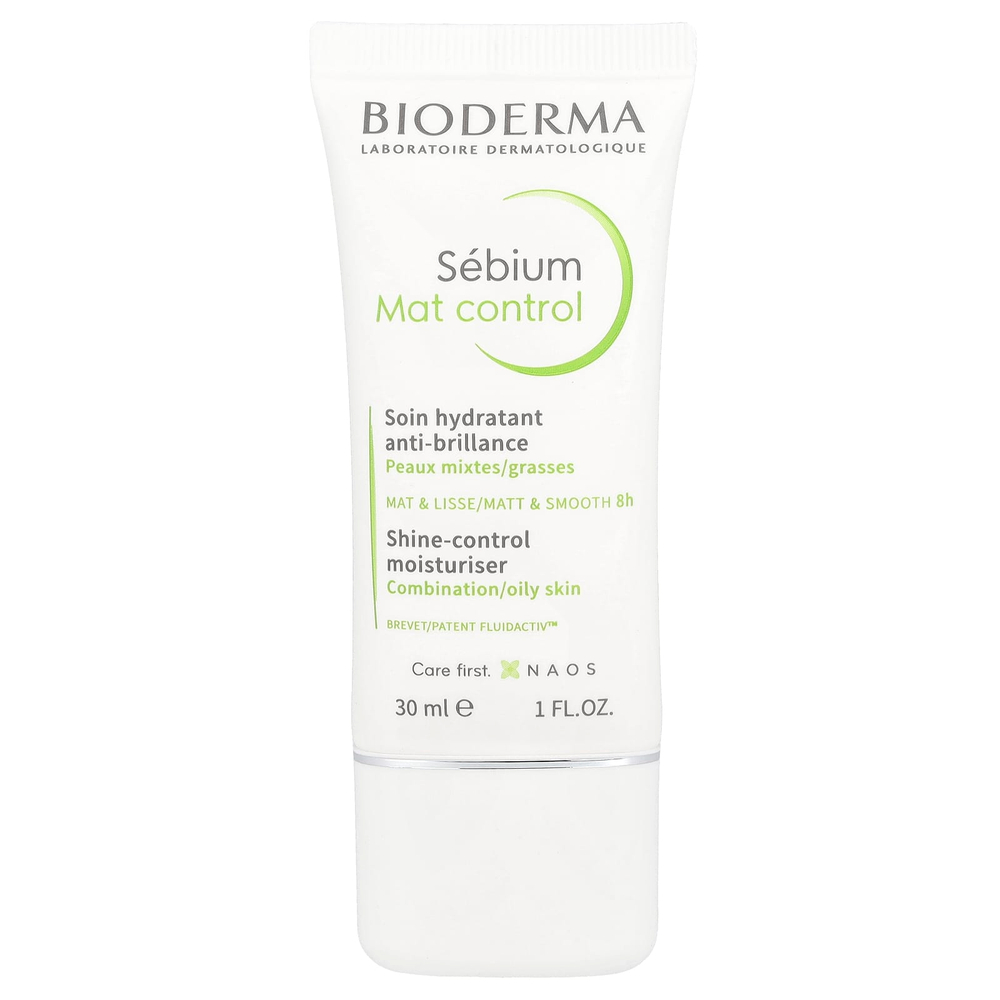 Bioderma, Sebium, увлажняющее средство для контроля блеска, 30 мл (1 жидк. унц.)