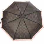 Зонт женский полуавтомат «Ультрамарин - Лагуна», микс 6 цветов, 8 спиц, d-100см, длина в слож. виде 28см, голубые цветы