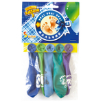 Шар латексный 30см Набор 5шт Ура! Мальчик! (Ассорти)