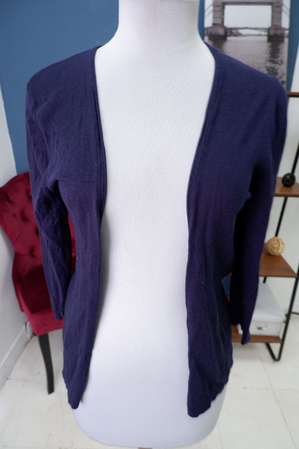 Кардиган укороченный 46 размер