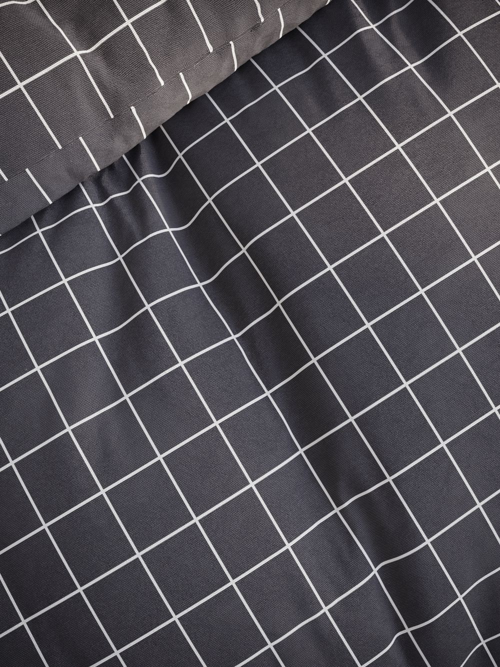 Пододеяльник Сказка "Клетка серая" евро 200х215 см