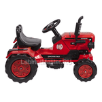 Детский Kreiss трактор с прицепом, красный, 6V