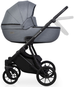 Детская коляска Riko Basic Montana X 2 в 1 52 Grey (серый)