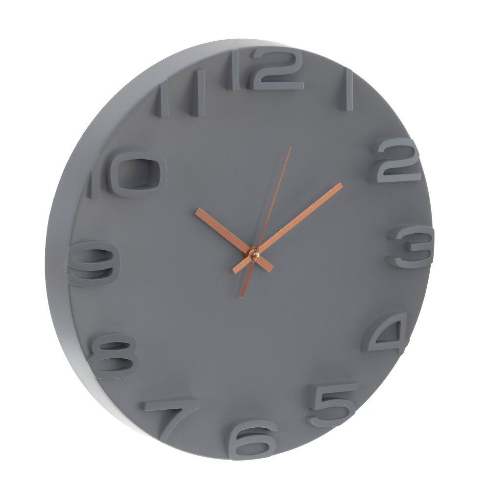 GAEM Часы настенные декоративные, L34 W4,5 H34 см, (1xАА не прилаг.)