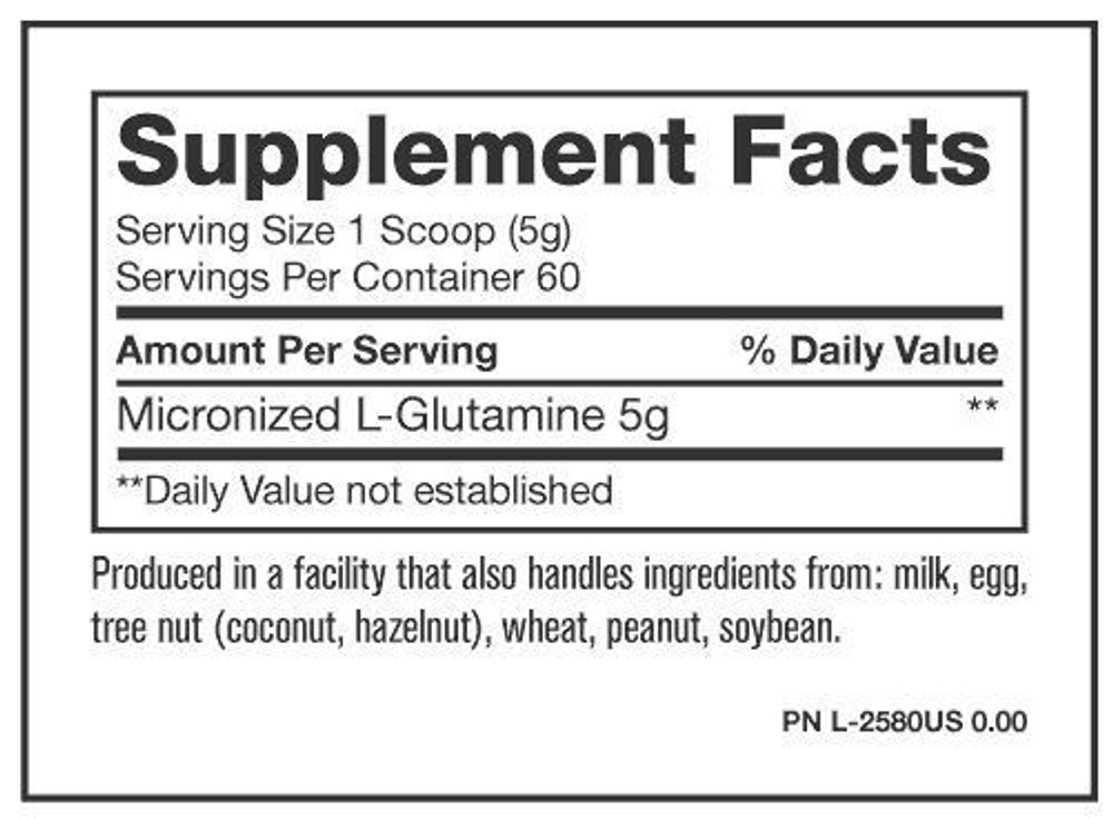 MUTANT Glutamine 300g , Глютамин Без вкуса
