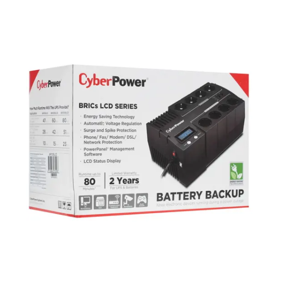 Источник бесперебойного питания  CyberPower BR700ELCD