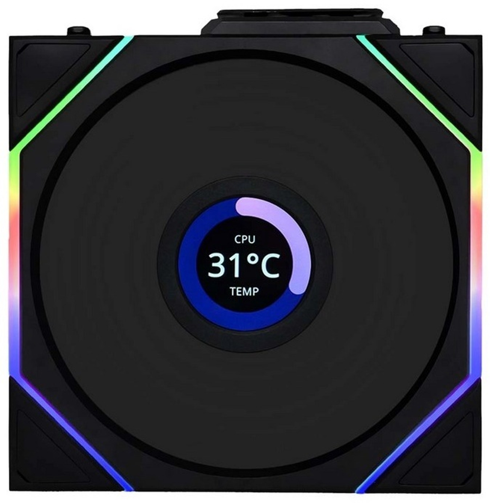 Вентилятор LIAN LI Uni Fan TL Wireless LCD 120 ARGB 12TLLCD1W1B
