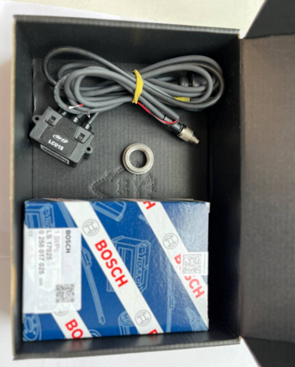 Лямбда модуль LCU1S (лямбда датчик BOSCH и гайка в комплекте)