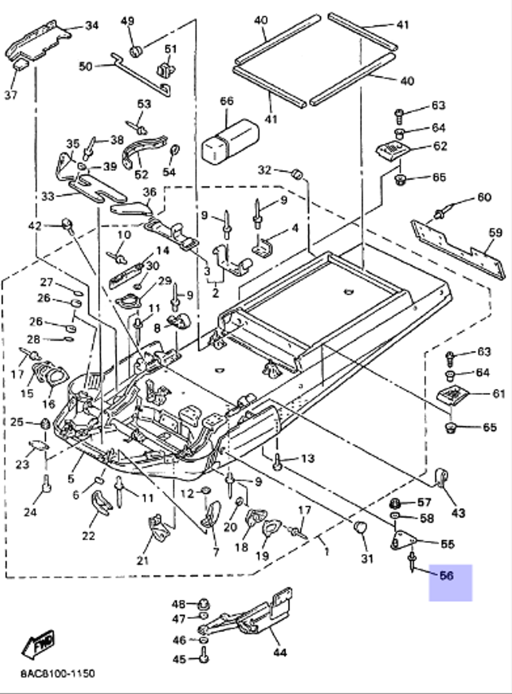 Заклёпка Yamaha 902674718600