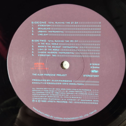 Винтажная виниловая пластинка LP The Alan Parsons Project Stereotomy (Japan 1986) (No Obi) Limelight
