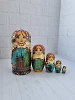 Матрёшка 5м 15см Виды города